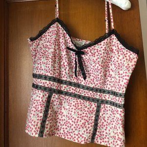 Odille Floral and Lace Camisole